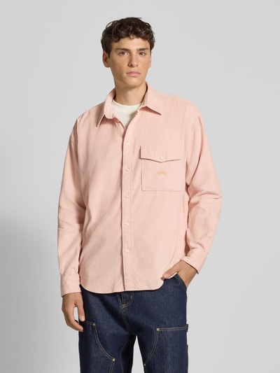 BLKVIS Vrijetijdsoverhemd met kentkraag Oudroze - 4