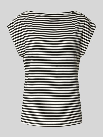Soyaconcept T-Shirt mit U-Boot-Ausschnitt Modell 'RICCI' Black 2