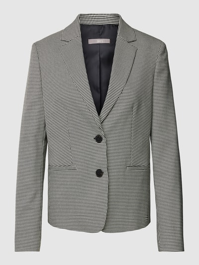 Jake*s Collection Blazer met pied-de-poule-motief Zwart - 2