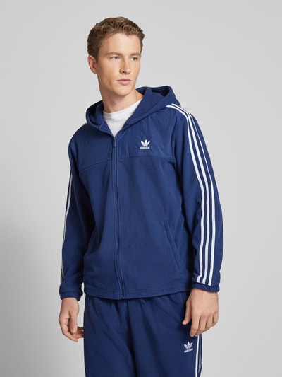 adidas Originals Fleecejacke mit Reißverschluss Marine 4