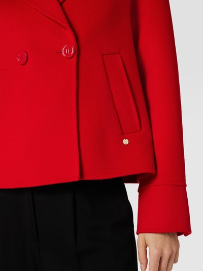 Marc Cain Blazer mit Leistentaschen Modell 'Collection A' Rot 3