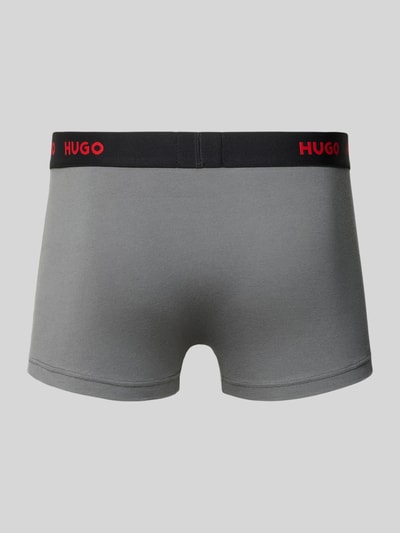HUGO Trunks aus Baumwoll-Mix im 3er-Pack Aubergine 3
