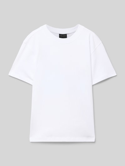CARS JEANS T-Shirt mit Rundhalsausschnitt Modell 'MOLANO' Weiss 1