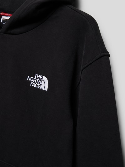 The North Face Oversized hoodie met labelstitching Zwart - 2