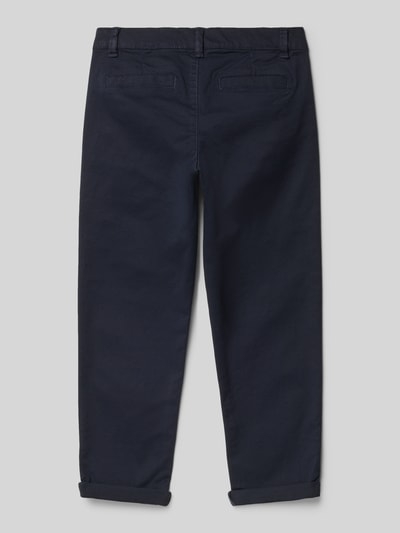 Mango Regular Fit Stoffhose mit Paspeltaschen 'Piccolo' Marine 3