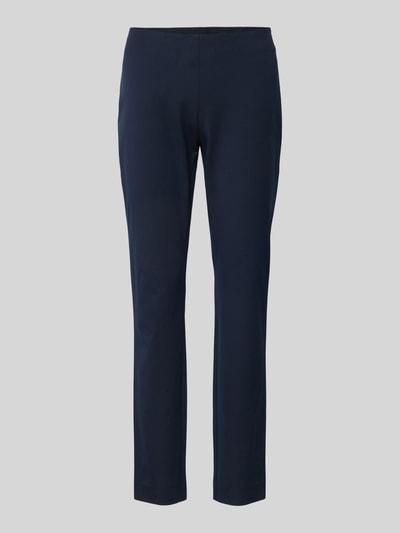 Lauren Ralph Lauren Skinny Fit Stoffhose mit elastischem Bund Modell 'KESLINA' Marine 2