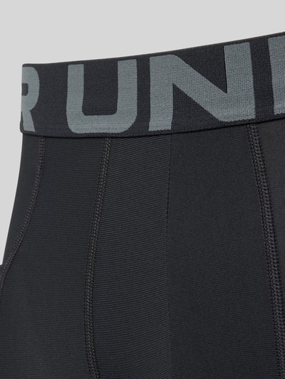 Under Armour Shorts mit elastischem Logo-Bund Black 2