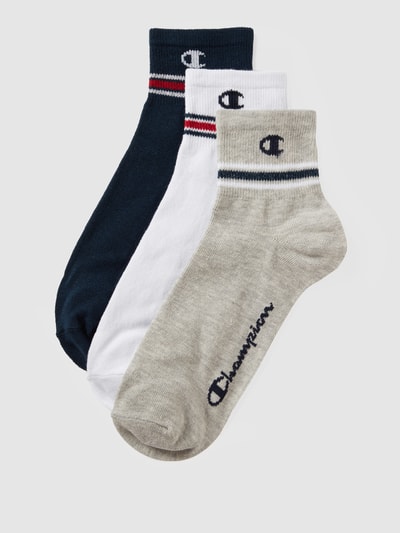 CHAMPION Socken mit Label-Print im 3er-Pack Dunkelblau 1