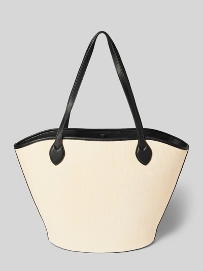 VALENTINO BAGS Shopper met labelapplicatie, model 'COVENT' Zwart - 3