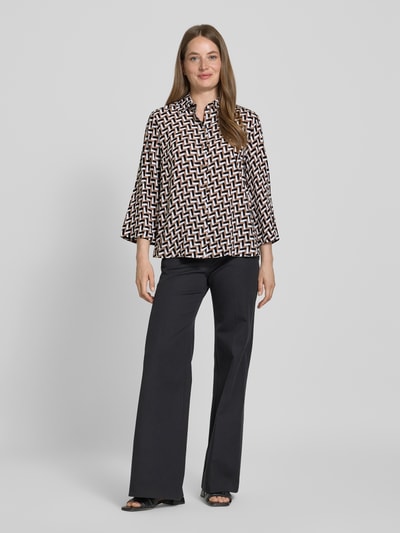 Christian Berg Woman Hemdbluse mit Knopfleiste Black 1