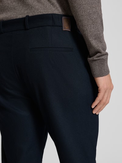 g1920 Stoffen broek met achterzakken, model 'Livio' Marineblauw - 3