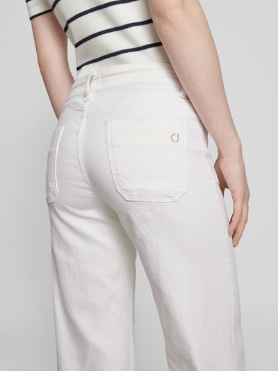 Cambio Jeans met verkorte pasvorm Offwhite - 3