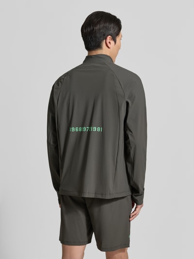 HALO Functioneel shirt met opstaande kraag en ritssluiting model 'AIR' Zwart - 5