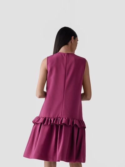 Victoria Victoria Beckham Minikleid mit Volants Violett 5