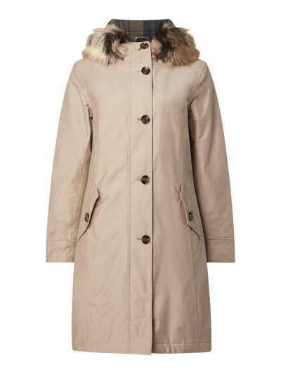 Barbour Parka mit Webpelz Modell 'Culloden' Sand 1