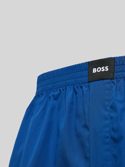 BOSS Boxershort met labelpatch in een set van 2 stuks Donkerblauw - 2