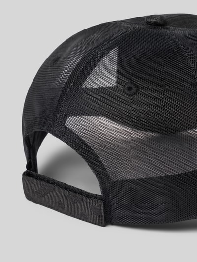 BOSS Cap mit Strukturmuster Modell 'ZED' Black 3