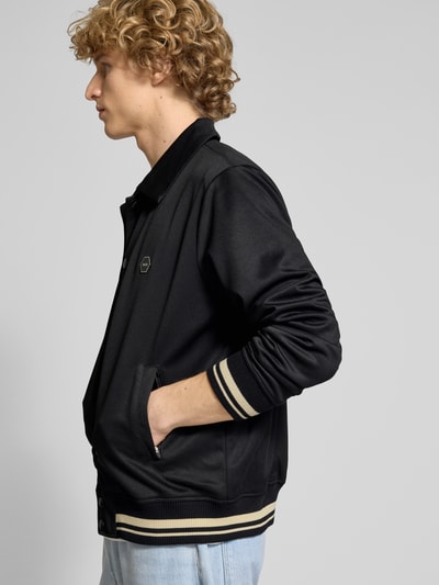 Balr. College-Jacke mit Umlegekragen und Label-Detail Black 3