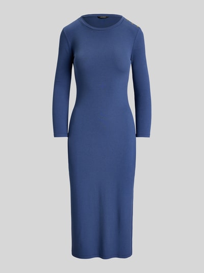 Lauren Ralph Lauren Eng anliegendes Freizeitkleid aus Baumwoll-Mix Blau 2