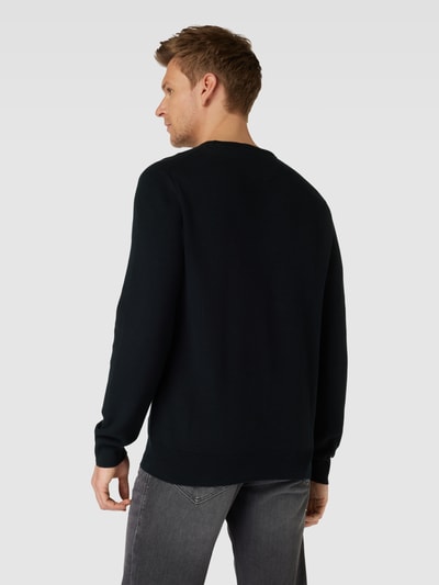 Polo Ralph Lauren Pullover met structuurmotief en labelstitching Zwart - 5