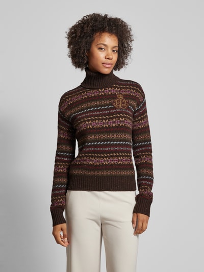 Lauren Ralph Lauren Strickpullover mit Label-Detail Modell 'JAMARNI' Multi Stylebop 4