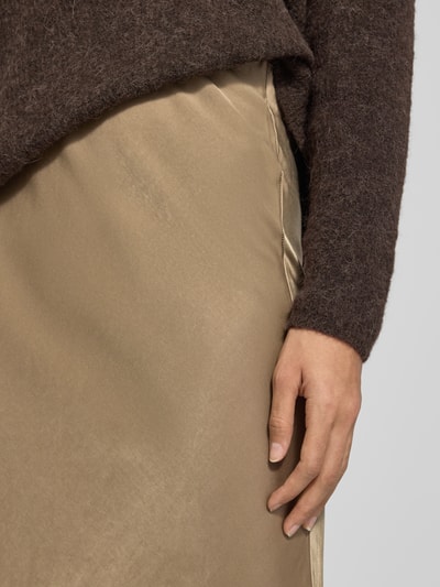 My Essential Wardrobe Maxirock aus Viskose-Mix Modell 'Estelle' Schoko 3