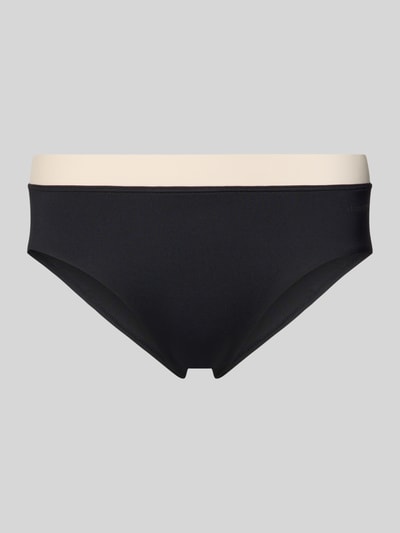 Marc O'Polo Figi bikini z napisem z logo model 'CONTRAST BINDING PANTY' Czarny 1