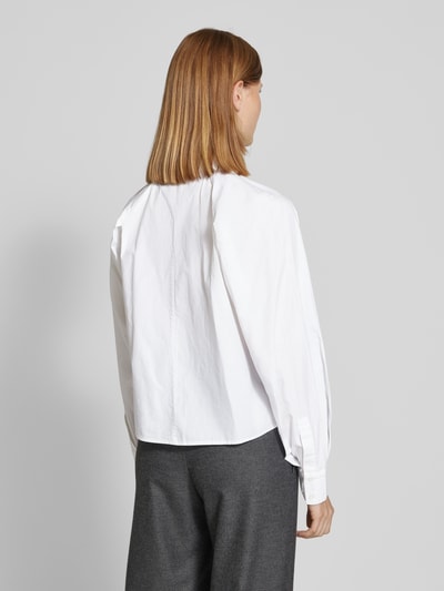 MSCH Copenhagen Regular fit overhemdblouse met manchetten, model 'Amaris' Wit - 5