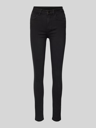 Liu Jo White Skinny Fit Jeans mit 5-Pocket-Design Modell 'DEVINE' Black 2