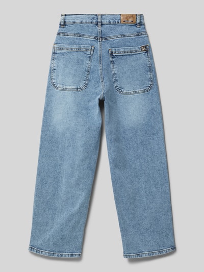 Blue Effect Jeans mit Label-Detail Blau 3