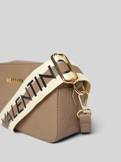 VALENTINO BAGS Torebka z aplikacją z logo model ‘PANSY’ Szarobrązowy 2