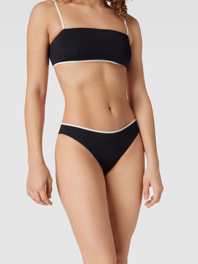 Mymarini Bikini-Hose mit Label-Detail Schwarz 5