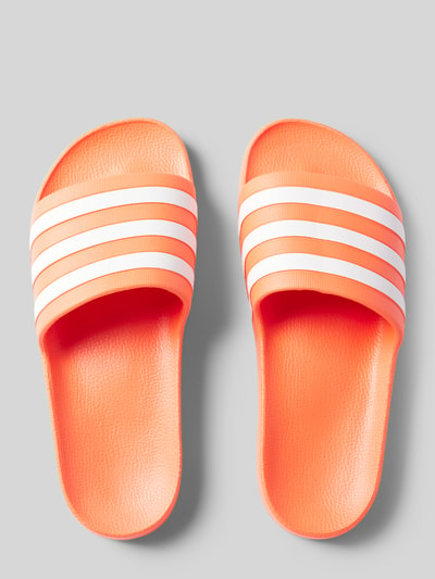 ADIDAS SPORTSWEAR Slides mit labeltypischen Streifen Modell 'ADILETTE AQUA' Neon Orange 3