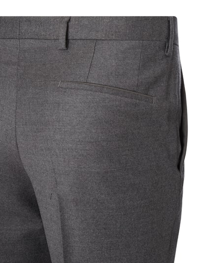 BOSS Slim fit pantalon met stretch, model 'Giro' Zilver gemêleerd - 6