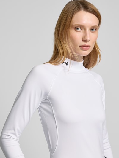 Under Armour Longsleeve mit Stehkragen Weiss 3