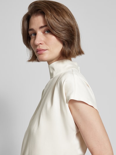 Drykorn Blouse met opstaande kraag, model 'ALARIA' Offwhite - 3