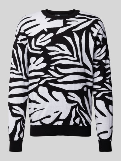 Karl Lagerfeld Gebreide pullover met all-over motief Zwart - 2