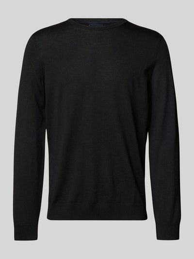 JOOP! Collection Strickpullover mit Rundhalsausschnitt Black 2