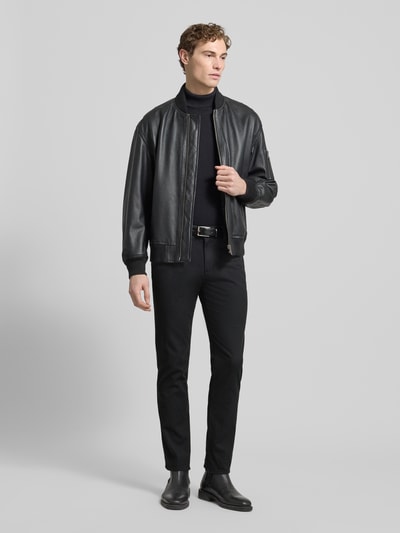 bugatti Regular Fit Jeans im 5-Pocket-Design Modell 'CORDOBA' Anthrazit 1