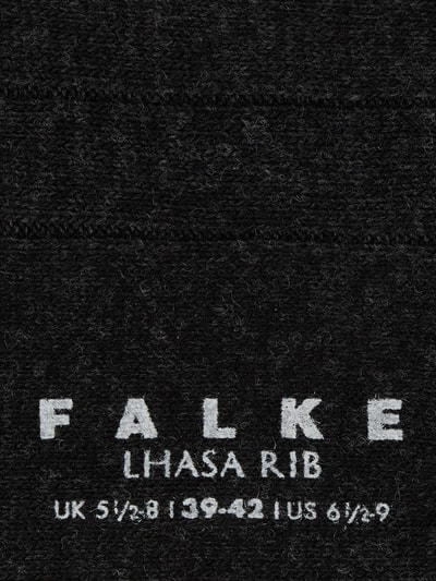 Falke Socken mit Kaschmir-Anteil Modell 'Lhasa'  Anthrazit 2