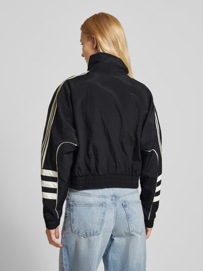 adidas Originals Cropped Trainingsjacke mit Stehkragen Modell 'ATLANTA' Black 5