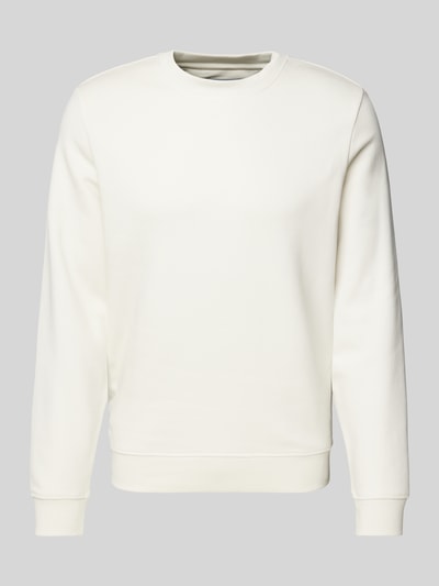 MCNEAL Sweatshirt mit Label-Stitching Mittelgrau 2