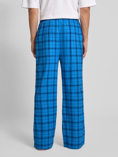 Tommy Hilfiger Loose fit pyjamabroek van katoenmix Bleu - 5
