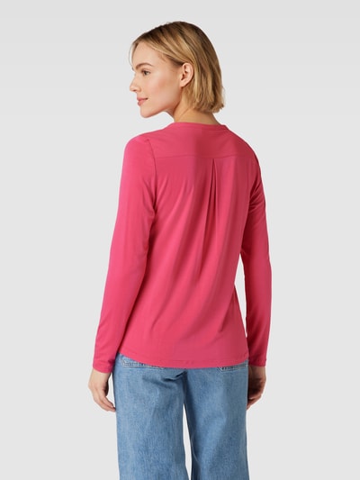 Smith and Soul Bluse mit Tunikakragen Pink 5