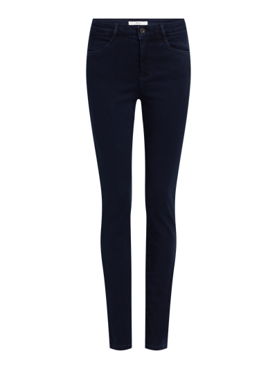 Brax Skinny Fit Jeans mit Strasssteinen Modell 'Shakira' Dunkelblau Melange 1