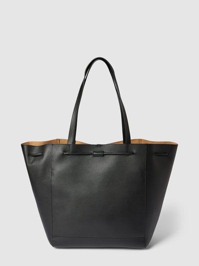 Lauren Ralph Lauren Tote bag met karabijnsluiting en tunnelkoord, model 'ANDIE' Zwart - 5