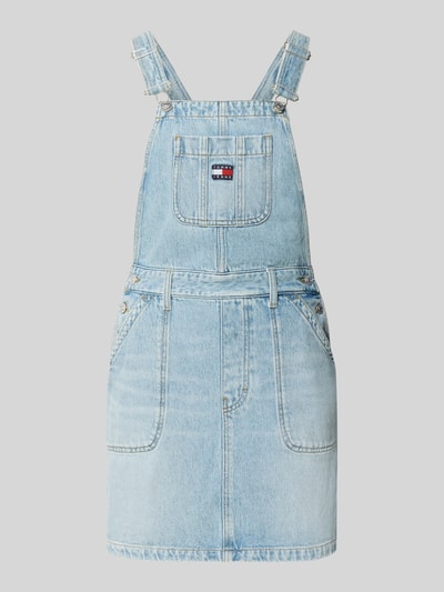 Tommy Jeans Leicht ausgestelltes Jeanskleid aus reiner Baumwolle Hellblau 2