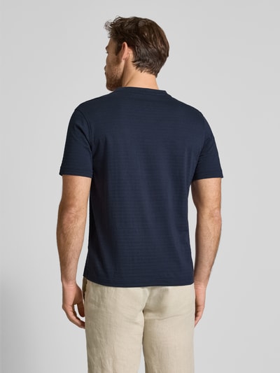 Lerros T-shirt z dekoltem w serek Czarny 5