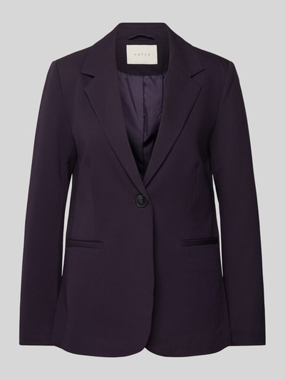 Kaffe Blazer met reverskraag, model 'SAKURA' Paars - 1