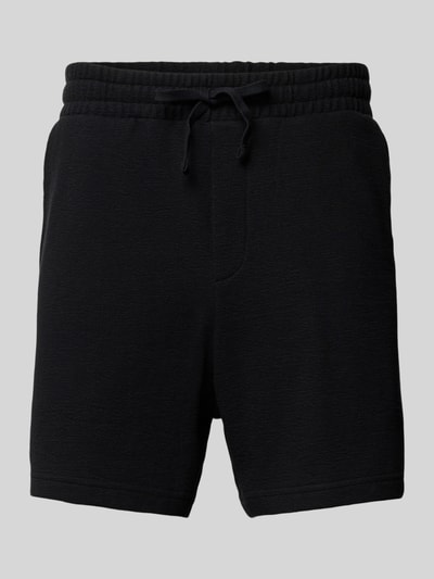 Strellson Regular Fit Shorts aus reiner Baumwolle Black 2